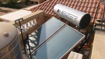 Solar Water Heater, Mar Mina Church , Cairo